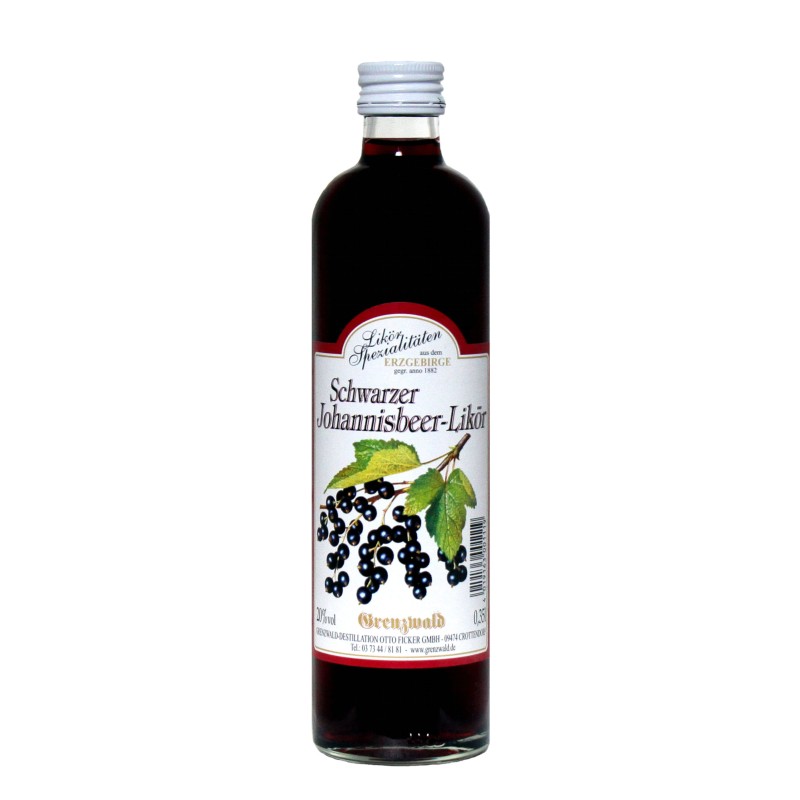 Schwarzer Johannisbeer-Likr | Grenzwald Destillation